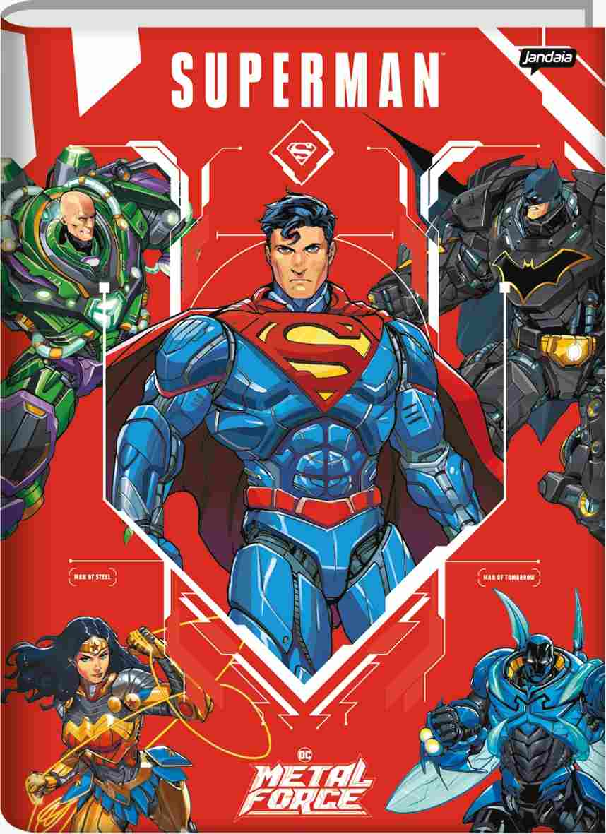 CADERNO BROCHURAO LIGA DA JUSTICA